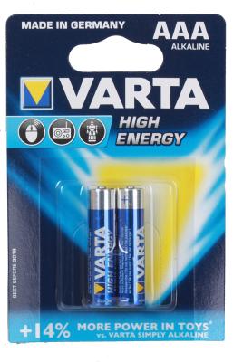 Батарейки Varta High Energy AAA 2 шт