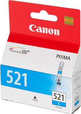 Картридж Canon CLI-521C голубой