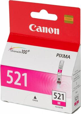 Картридж Canon CLI-521M CLI-521M CLI-521M для для PIXMA iP3600 iP4600 MP540 MP620 MP630 MP980 447стр Пурпурный