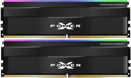 Память DDR5 2x32GB 6000MHz Silicon Power SP064GXLWU600FDF Xpower Zenith RGB RTL Gaming PC5-48000 CL40 DIMM 288-pin 1.35В kit single rank с радиатором Ret