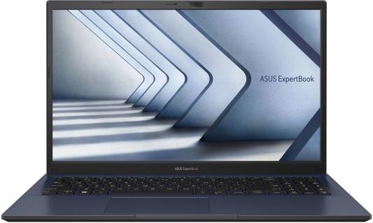 Ноутбук ASUS ExpertBook B1502CVA-BQ0927 Intel Core i5-1335U/16Gb/512Gb SSD/15.6" FHD WV 250N 60Hz Intel UHD/FingerPrint/Backlit/DOS Star Black (90NX06X1-M01270)