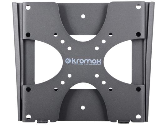 Кронштейн Kromax Vega-4 (Для LCD/LED ТВ 15"-37", настенный, 0 ст. свободы, Vesa 50/75/100/200*100/200, max 35 кг, 20 мм от стены, Grey