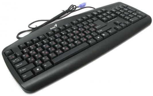 Клавиатура Genius KB-110 PS/2 черный