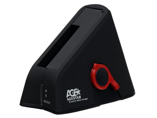 Док станция  AgeStar 3UBT  Black USB 3.0  2.5"-3.5" Sata