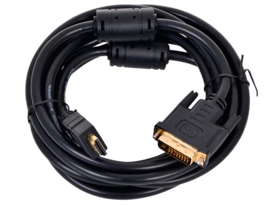 Кабель Telecom HDMI   to DVI 3м, с позолоченными контактами 2 фильтра