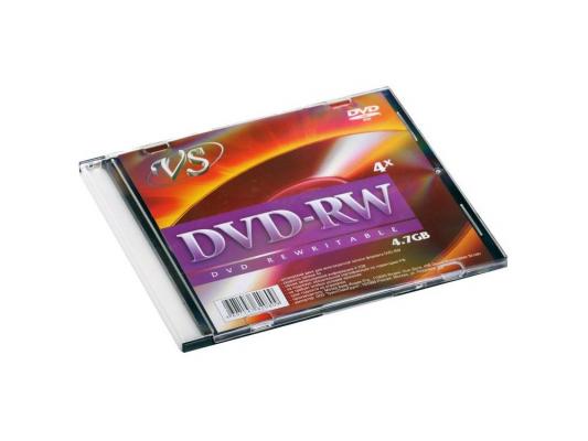 Диски DVD-RW 4.7Gb VS 4х  Slim