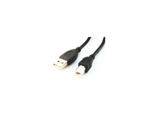 Кабель USB 2.0 AM/BM 3m Pro Gembird,  черный, пакет CCP-USB2-AMBM-10
