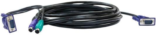 Комплект кабелей D-Link DKVM-CB3 для DKVM - 2хPS/2,1xVGA, 3м
