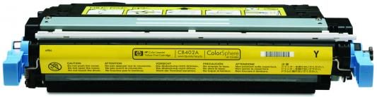 Тонер-картридж HP CB402A  (Color LJ4005)