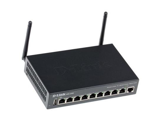 Межсетевой экран D-LINK DSR-250N VPN 1xWAN 8xLAN USB