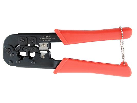 Инструмент Gembird/Cablexpert T-568 обжимной универсальный для витой пары и телефонного кабеля