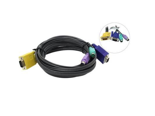 ATEN 2L-5203P 3.0 m cable PS/2 to SPHD DB15