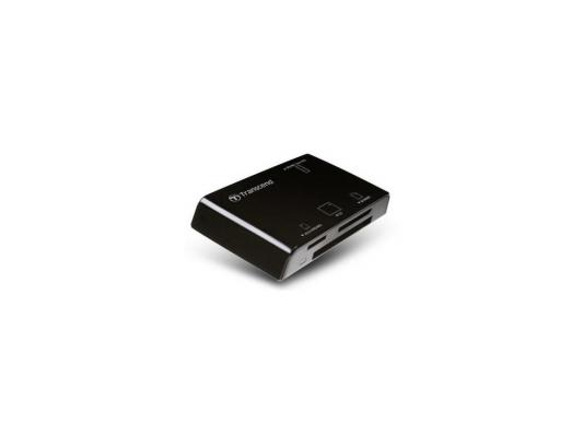 Картридер внешний Transcend TS-RDP8K CF/MMC/SD/SDHC/microSDHC/MSduo/MSmicro черный