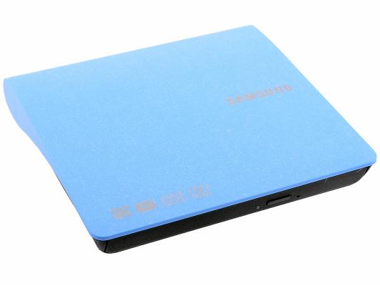 Привод внешний DVD±RW Samsung SE-208AB/TSLS Slim USB2.0 Retail синий