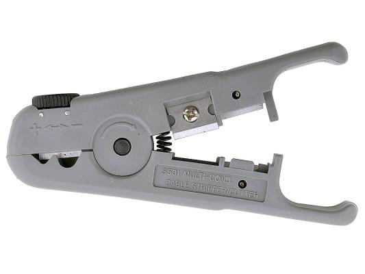 Универсальный зачистной нож 5bites LY-501B для UTP/STP и телефонного кабеля регулировка лезвия