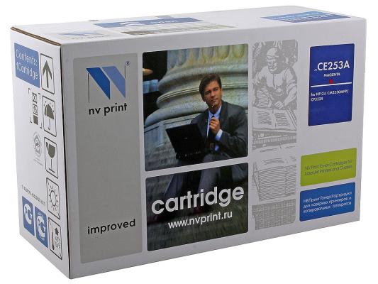 Картридж NV-Print CE253A пурпурный для HP Color LJ CM3530 CP3525dn