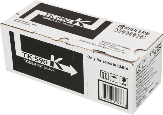 Картридж Kyocera Mita TK-590K TK-590K для Kyocera FS-C2026, C2126, C2526, C2626, C5250 7000стр Черный