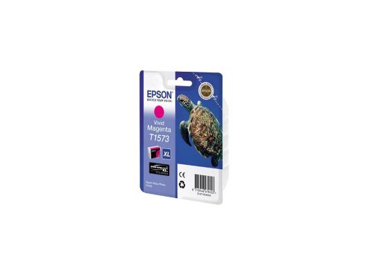 Картридж Epson C13T15734010 для Stylus Photo R3000 Magenta Пурпурный 850стр