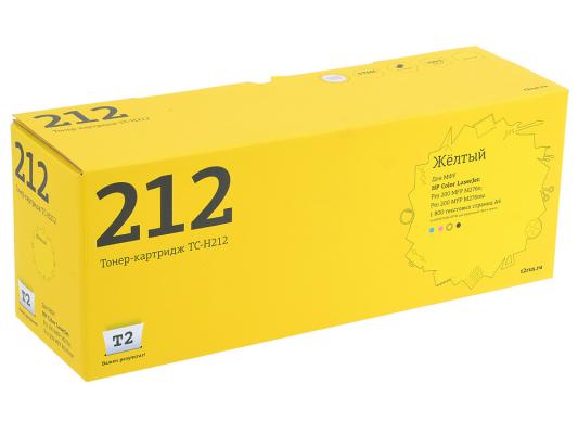 Картридж T2 CF212A №131A для HP LJ Pro 200 M251 M276 1800стр. желтый TC-H212