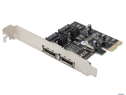 Контроллер PCI-E Orient A1061S SATA 3.0 2ext 2int