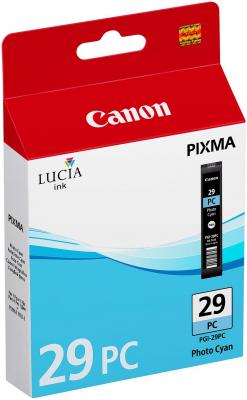 Струйный картридж Canon PGI-29PC голубой для PRO-1 400стр.