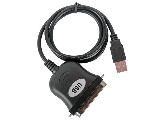 Кабель-переходник USB 2.0 AM-LPT 0.8м ORIENT ULB-201N пакет