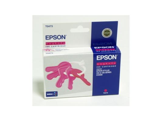 Original Epson [T04734A] для Epson Stylus Color C63 Magenta