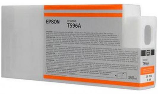 Картридж Epson C13T596A00 для Epson Stylus Pro 7700/7900/9700/9900 оранжевый 350мл