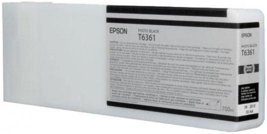 Картридж Epson C13T636100 для Epson Stylus Pro 7900/9900 Photo черный 700мл