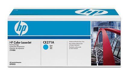 Картридж HP CE271A голубой для LaserJet CP5520 13500стр