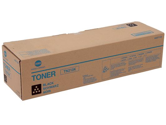 Тонер-картридж Konica-Minolta TN-213K для Bizhub C203 Black Черный