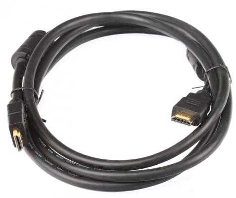 Кабель AOpen  HDMI 19M/M+2 фильтра 1.4V+3D/Ethernet  <ACG511D-1.8M> 1,8/2m, позолоченные контакты