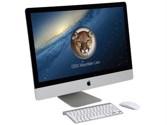 Моноблок Apple iMac ME089C116GH3V1RU/A 27" IPS 2560х1440 глянцевый i7 3.5GHz 16Gb 3Tb Fusion GTX780M-4Gb MacOS X 10.8 Bluetooth Wi-Fi серебристый алюминиевый ZOPG008XX