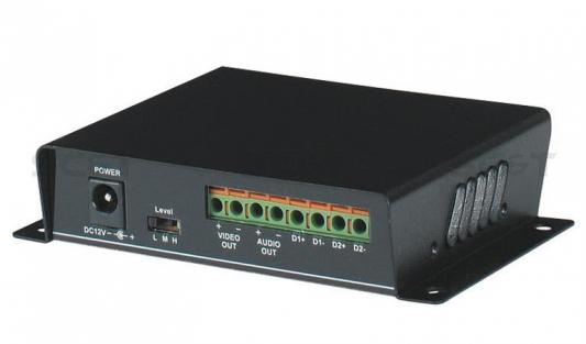 Передатчик видео и аудио сигнала SC&T TTA111AVT вход для управления поворотным устройством вход для датчика питание 12В для устройств по витой паре на 2400 м
