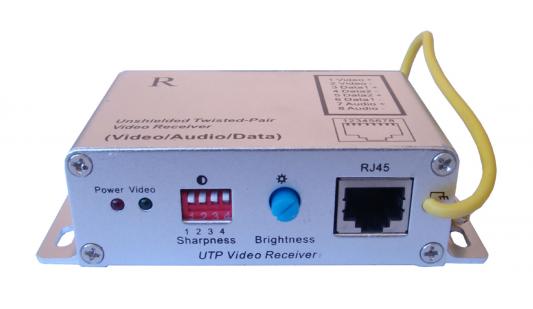 Комплект OSNOVO TA-CA2+RA-CA2 передатчик+приёмник 1 видеосигнал 1 аудиосигнал 2-х сигнала управления до 2400м