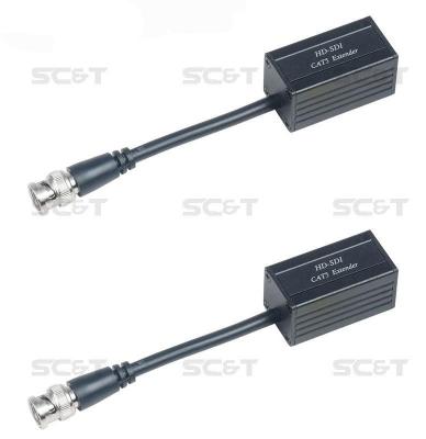 Комплект SC&T SDI05 2 приёмопередатчика для передачи сигнала SDI по кабелю витой пары пассивный питания не требует