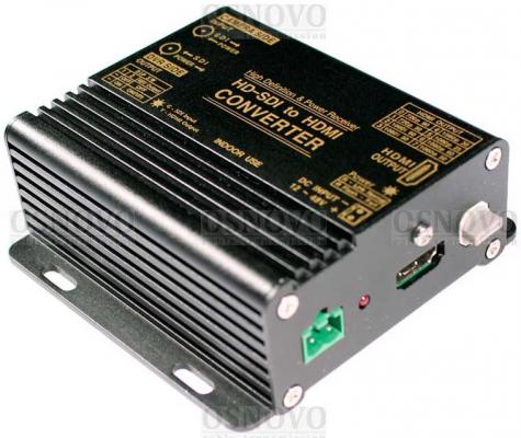 Преобразователь OSNOVO CN-SD/HI формата SDI SD-SDI HD-SDI 3G-SDI в HDMI с дополнительным выходом SDI