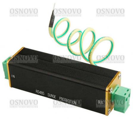 Устройство грозозащиты OSNOVO SP-D для защиты шин передачи данных RS485 Скорость до 10 Мбит/с