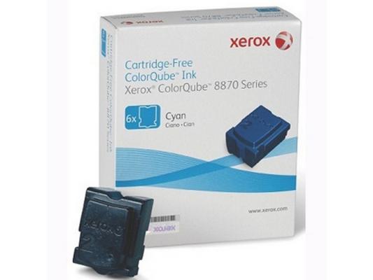 Набор твердочернильных брикетов Xerox 108R00958 для ColorQube 8870 6шт голубой 17300стр