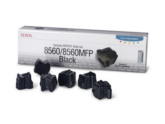 Набор твердочернильных брикетов Xerox 108R00768 для Phaser 8560 ColorStixink sticks 6шт черный 6000стр