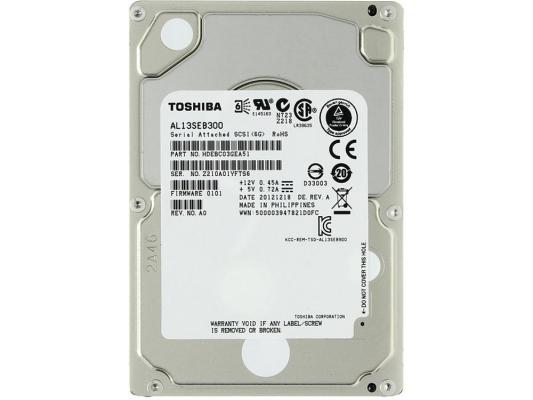 Жесткий диск 2.5" SAS 10500rpm 300Gb 64Mb Toshiba AL13SEB300