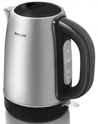 Чайник Philips HD 9320/21 2200Вт 1.7л металл серебристый