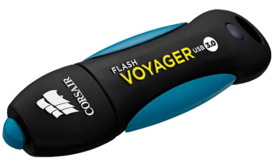 Внешний накопитель 32Gb USB Drive <USB 3.0> Corsair Voyager CMFVY3A-32GB черно-синий
