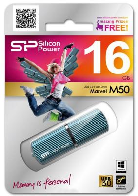 Флешка USB 16Gb Silicon Power M05\\М50 SP016GBUF3M50V1B синий
