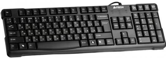 Клавиатура проводная A4TECH KR-750 USB черный