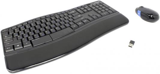 Клавиатура + мышь Microsoft Sculpt Comfort Desktop L3V-00017 USB черный