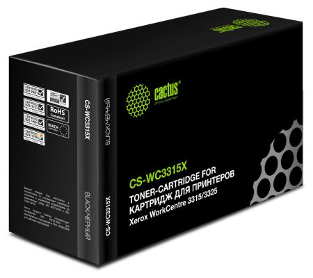 Картридж Cactus CS-WC3315X для Xerox WorkCentre 3315/3325 5000стр.