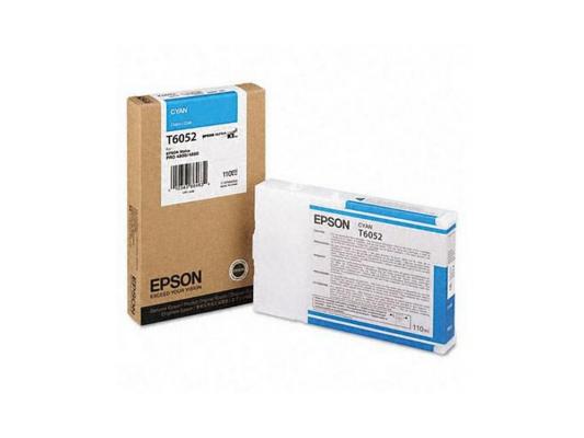 Картридж Epson C13T605200 для Epson Stylus Pro 4880 голубой