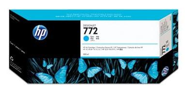Струйный картридж HP CN636A №772 голубой для HP DJ Z5200