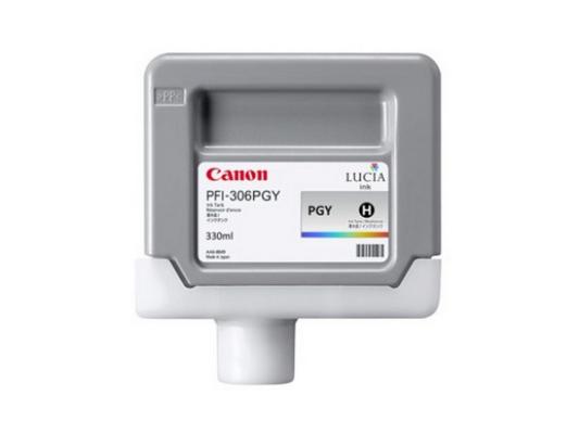 Картридж Canon PFI-306 PGY для 8400 9400 фото серый